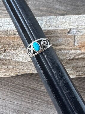 Sterling SIlver Ring with Turquoise